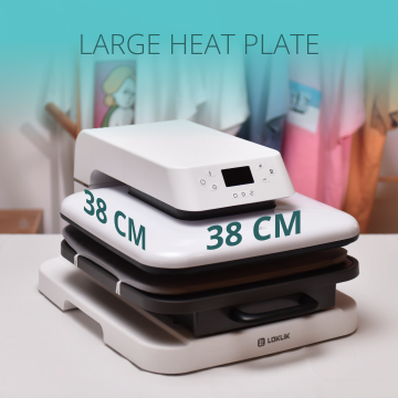 5loklik auto heat press loklik white