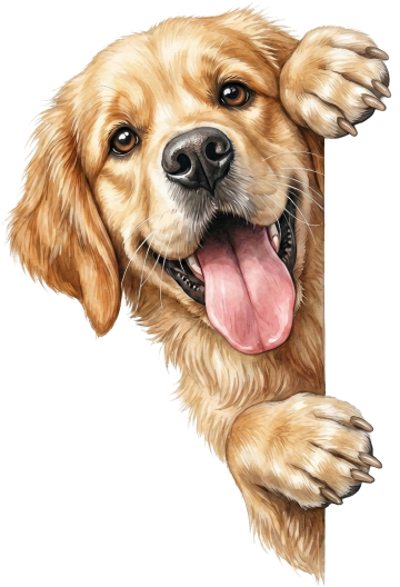 Ai01607 golden retriever