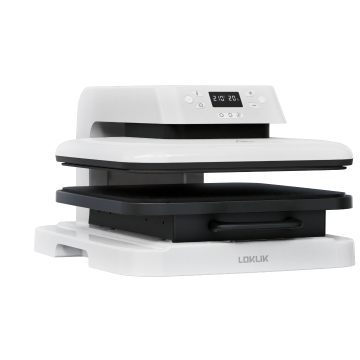 Auto heat press loklik white 5