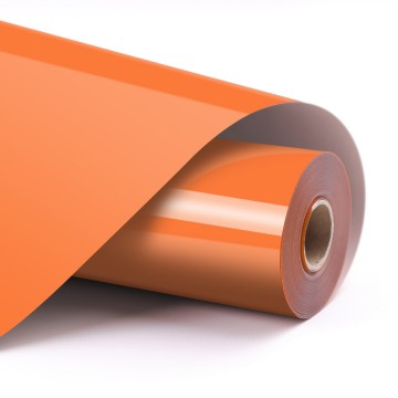 Heat transfer vinyl   orange 12x6ft 5