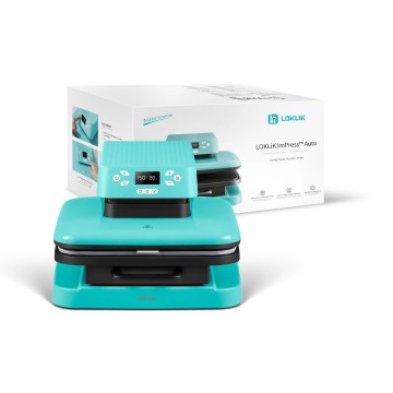 Loklik auto heat press loklik blue