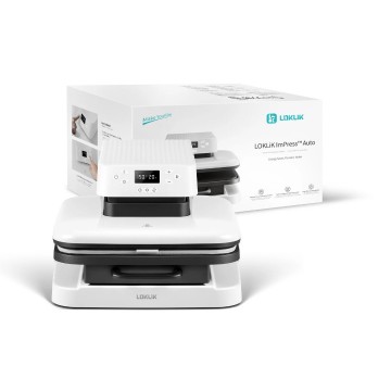 Loklik auto heat press loklik white 0