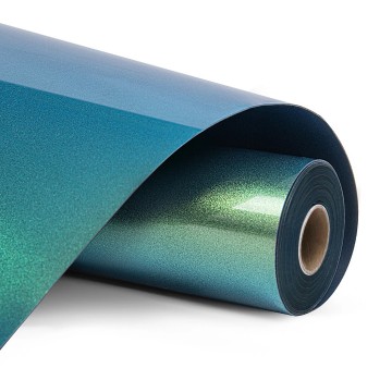 Loklik heat transfer vinyl chameleon gold to green